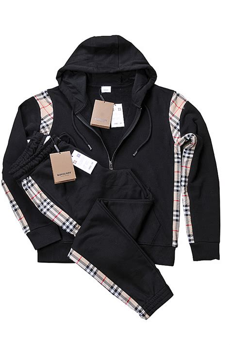 burberry plaid tracksuit|burberry tracksuit price.